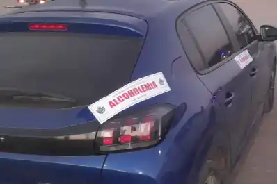 Operativo de alcoholemia en Lastenia: 27 vehículos retenidos y dos aprehendidos