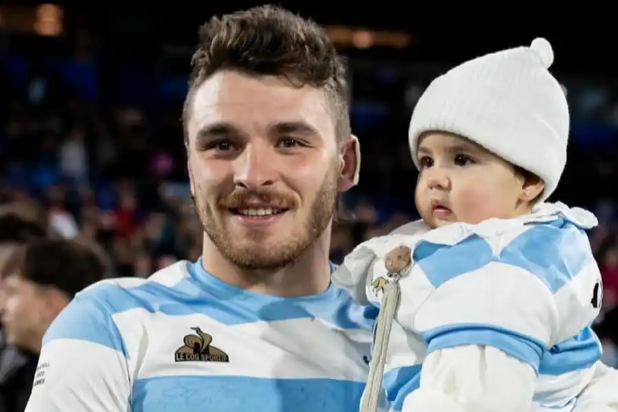 EMOCIÓN. Mateo Carreras destacó la presencia de su familia en el estadio.