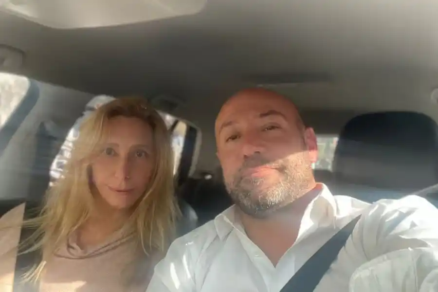 Karina Milei y Spagnuolo.