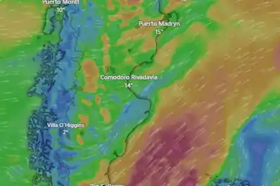 Alerta por vientos y lluvias en dos zonas del país: ¿cómo estará el tiempo la última semana de agosto?