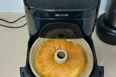 Cómo hacer bizcochuelo en la freidora de aire: receta fácil y rápida