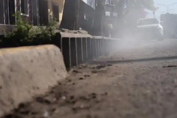 Fenómeno en Roca al 1.400: “Nadie nos explica la causa del humo”