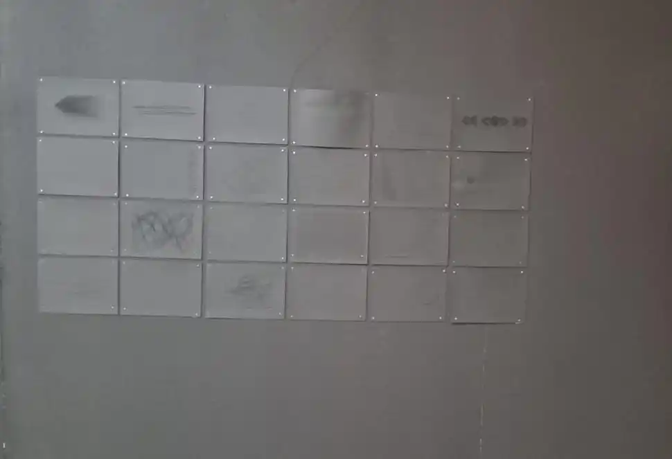 NEGRO SOBRE NEGRO. Una partitura de Federico Barabino.