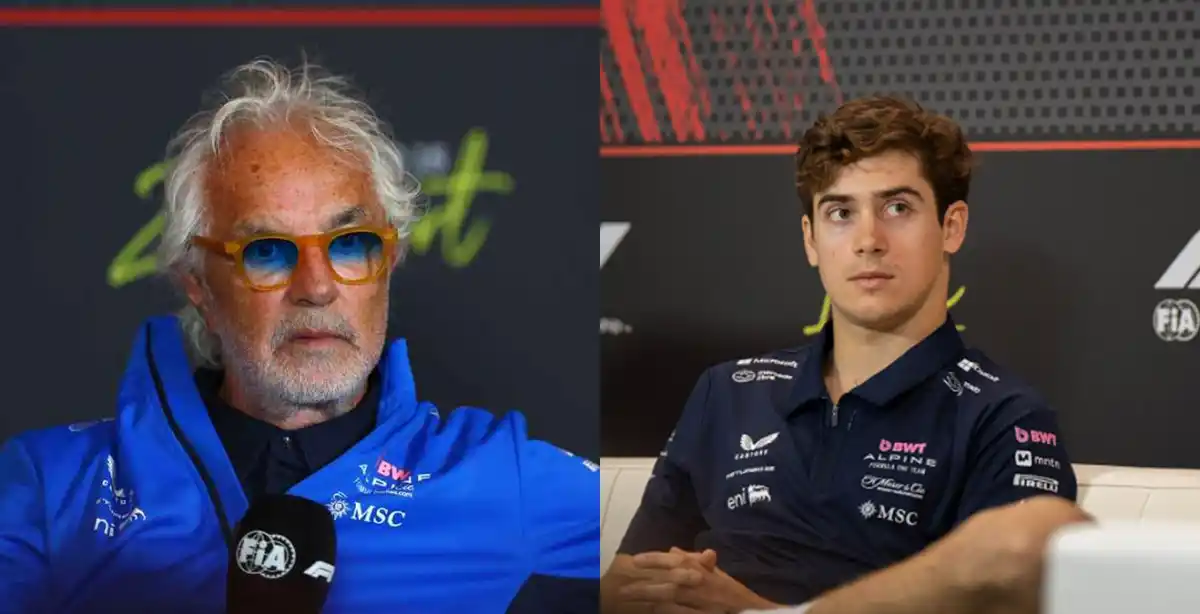 EN EL OJO DE LA TORMENTA. Flavio Briatore cuestionó públicamente a Franco Colapinto y dejó en suspenso su continuidad en Alpine.