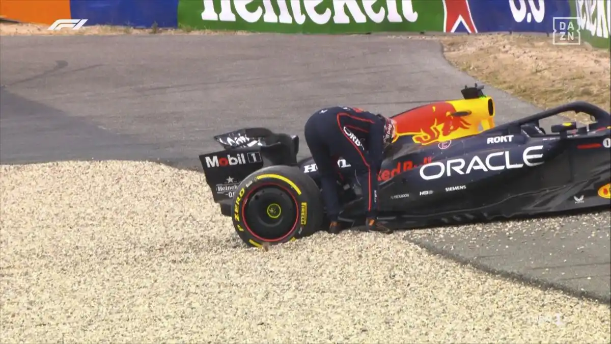 Accidente de Verstappen
