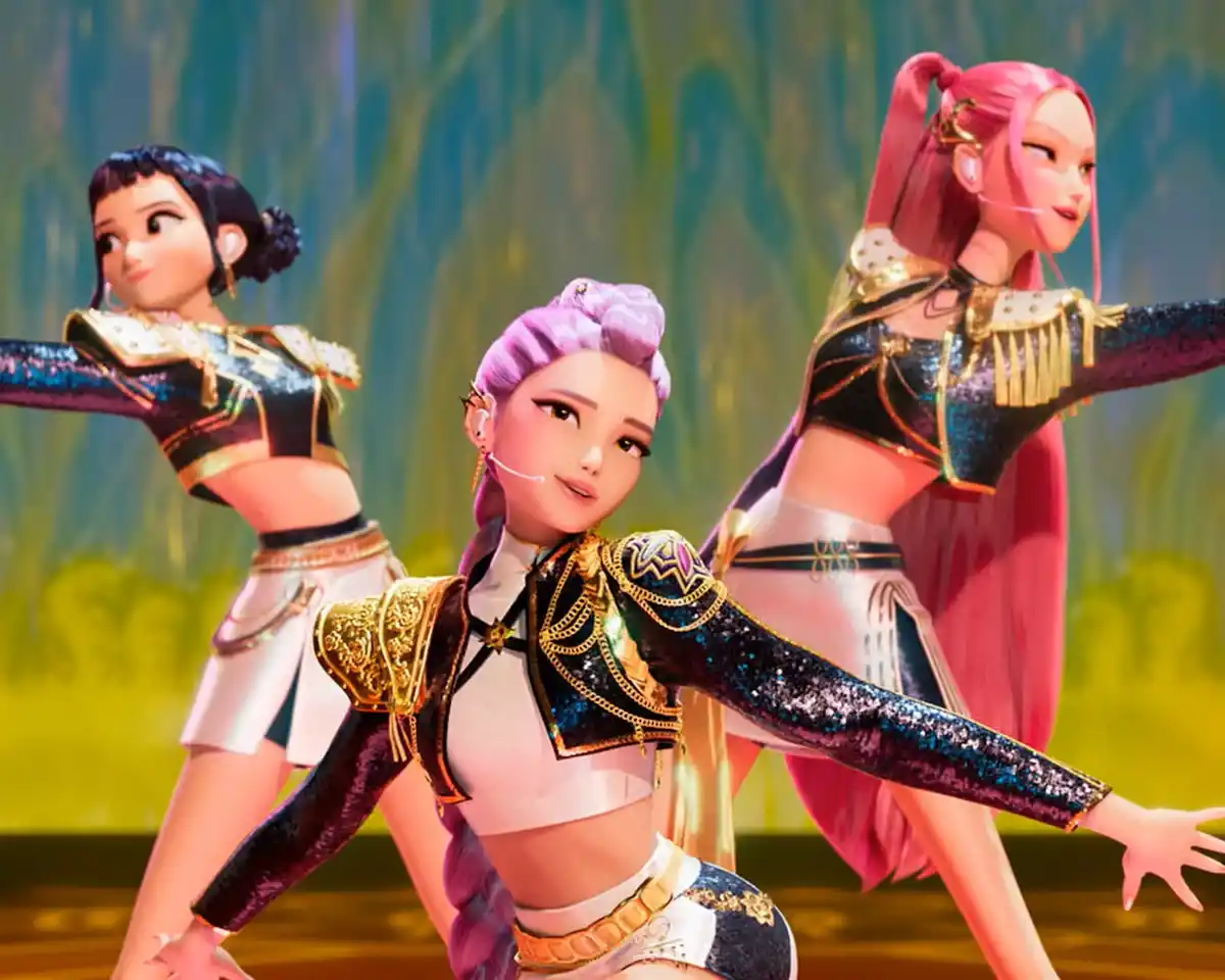 KPOP Y ACCIÓN. Zoey, Rumi y Mira lideran la animación, la taquilla y las listas musicales. / NETFLIX