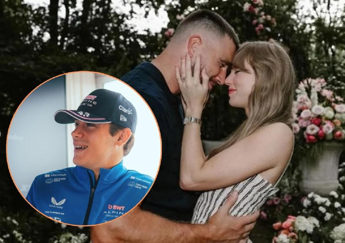La inesperada invitación de Colapinto a Taylor Swift y Travis Kelce tras el anuncio de su boda