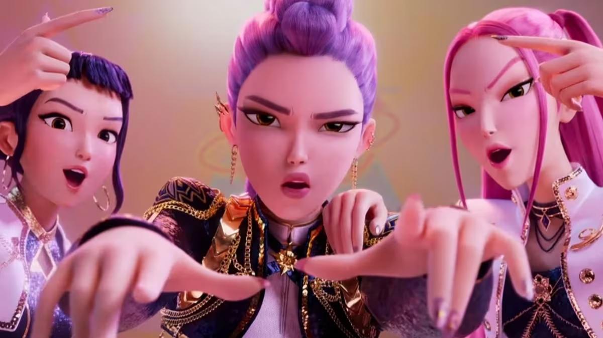 "Las guerreras K-pop" rompe todos los récords en Netflix y en Billboard