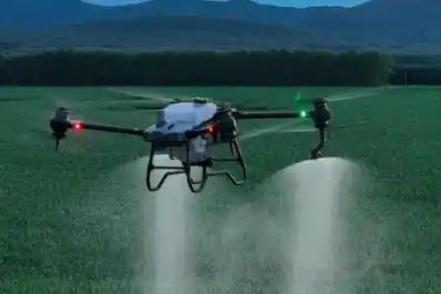 El dron puede aplicar insecticidas en zonas de acceso complicado