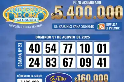 Los Números de Oro de LA GACETA