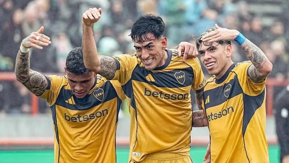 Boca le ganó a Aldosivi y se subió a la cima de la tabla Anual