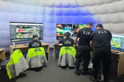 Alberdi estrenó un sistema de vigilancia con IA durante su tradicional fiesta