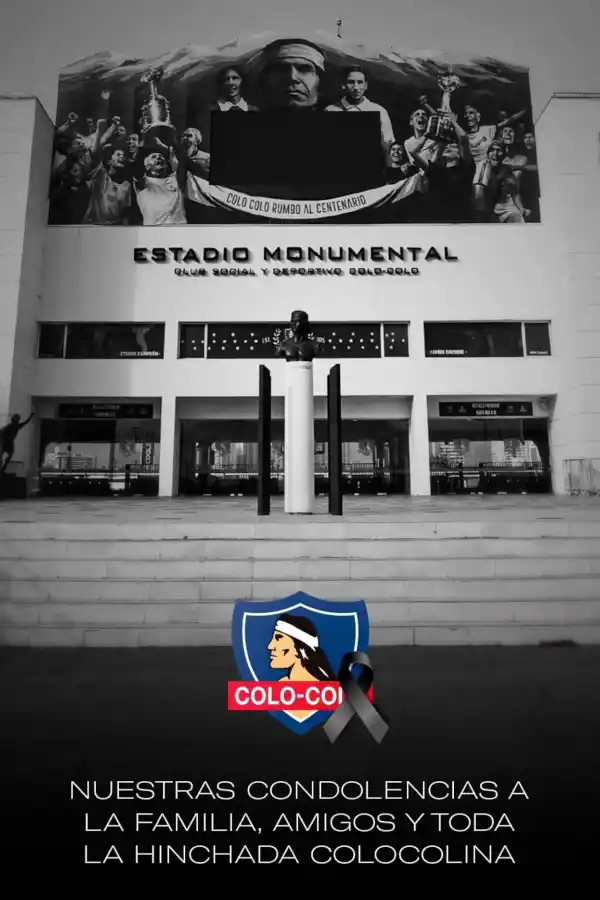 CONMOCIÓN. El mensaje que publicó Colo Colo tras la tragedia