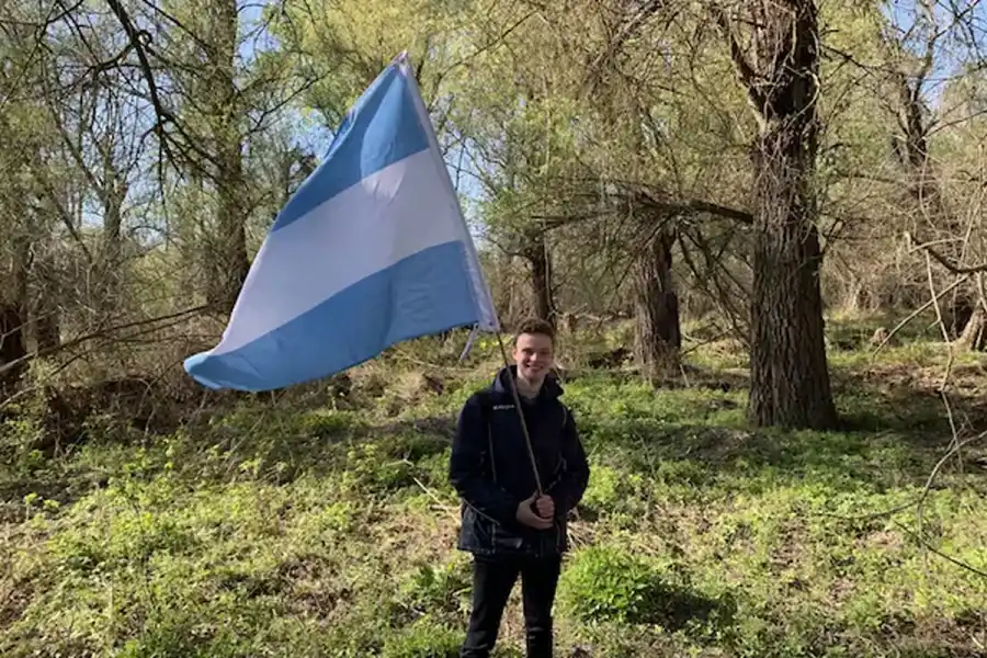 EN VERDIS. La micronación con bandera argentina desafía a Europa. / INSTAGRAM @danieljacksonvs