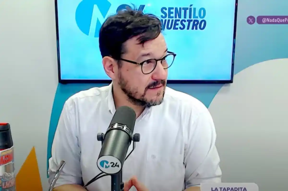 La Tapadita en el canal M24 de Uruguay, Eduardo Preve.