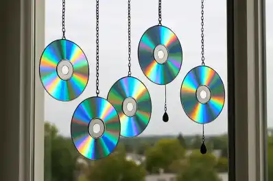 La función secreta de colgar CDs en los balcones o ventanas de tu casa