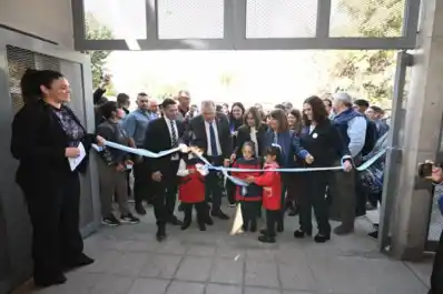 Jaldo inauguró una escuela de nivel inicial en La Florida