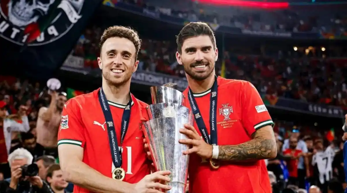 Portugal despidió a Diogo Jota con un emotivo acto que tuvo a cargo de Neves y Cristiano