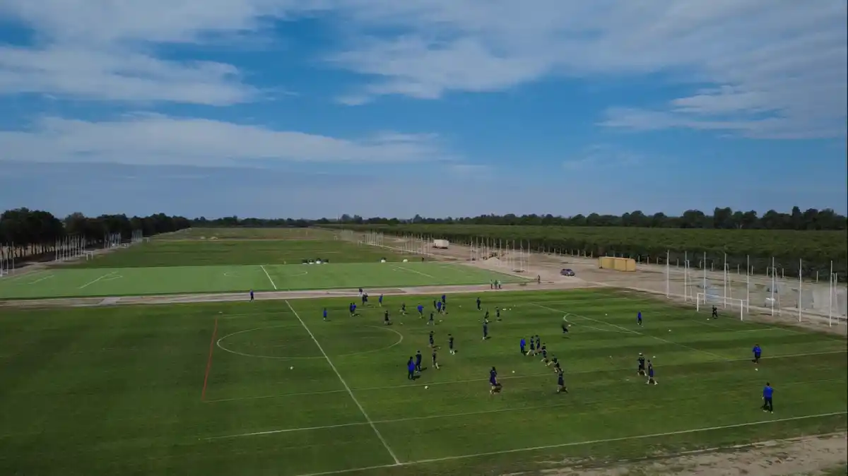 El martes la Reserva realizó una práctica en el complejo de San Andrés.