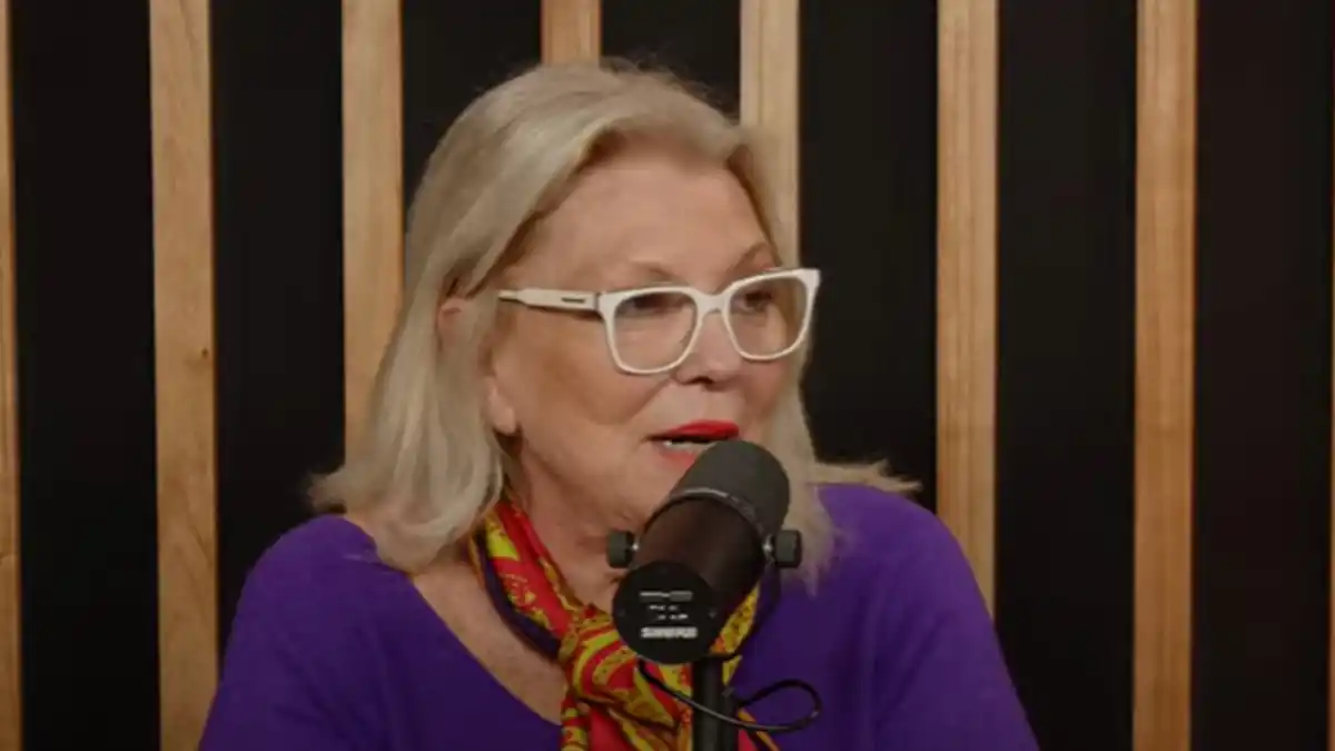 Elisa Carrió anunció que estaba en pareja con un hombre de 95 años, pero después lo desmintió