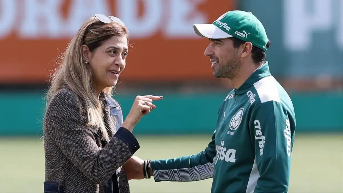 Palmeiras en crisis: estalló la pelea entre Abel Ferreira y Leila Pereira