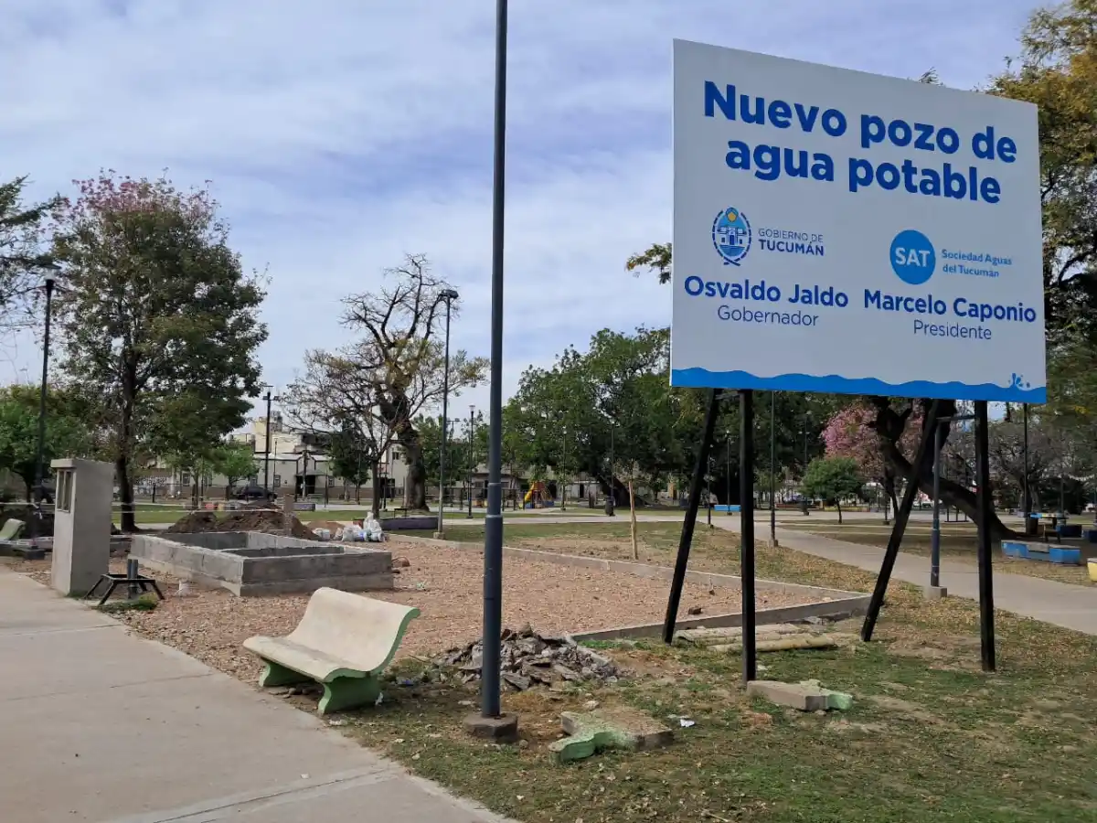 En barrio El Bosque denunciaron retraso en la inauguración de un pozo de agua