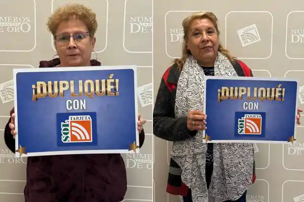 Dos tucumanas se llevaron el pozo de los Números de Oro y duplicaron su premio con Tarjeta Sol