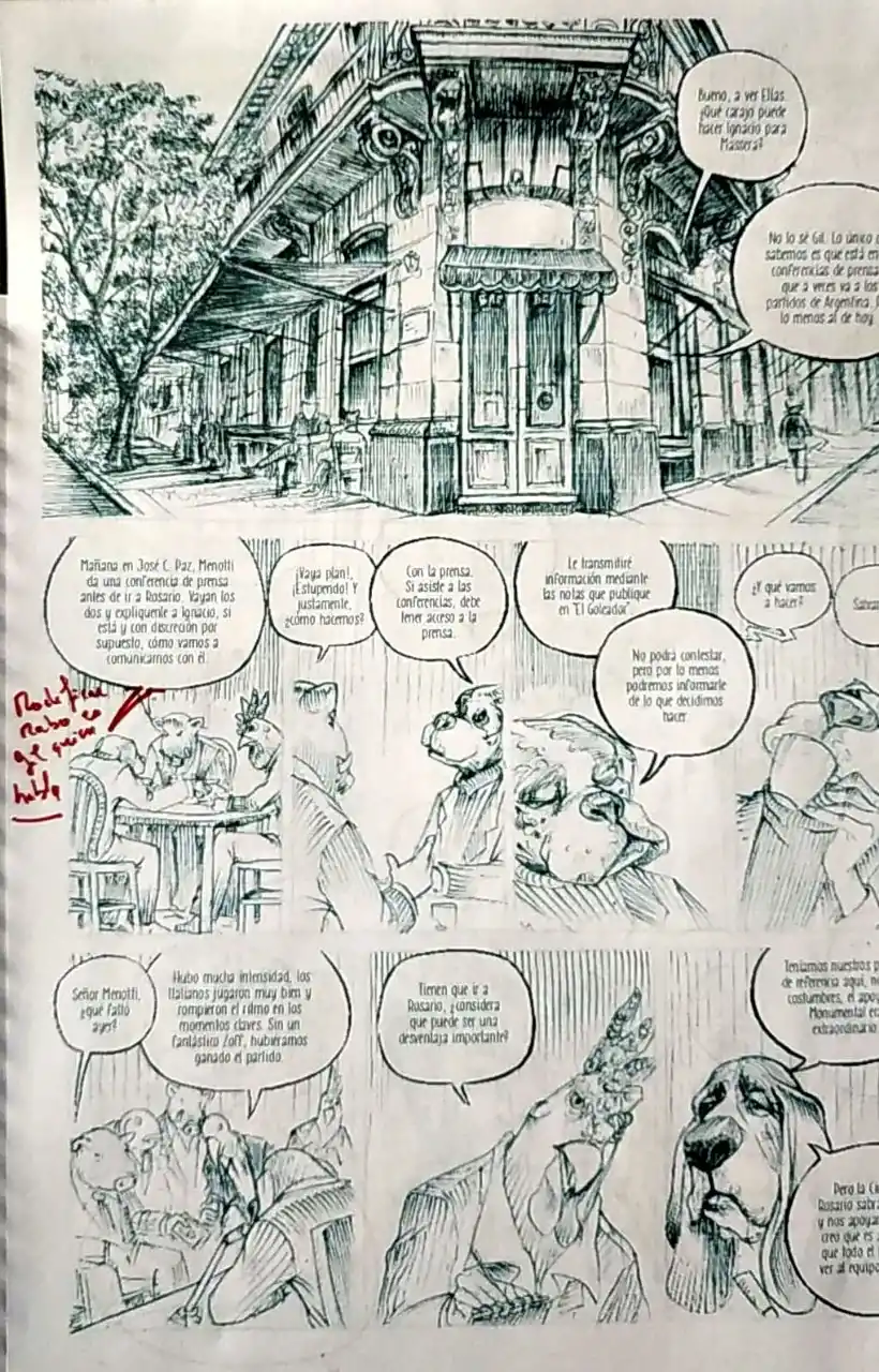 El mundial de fútbol de 1978 y el horror, en un comic