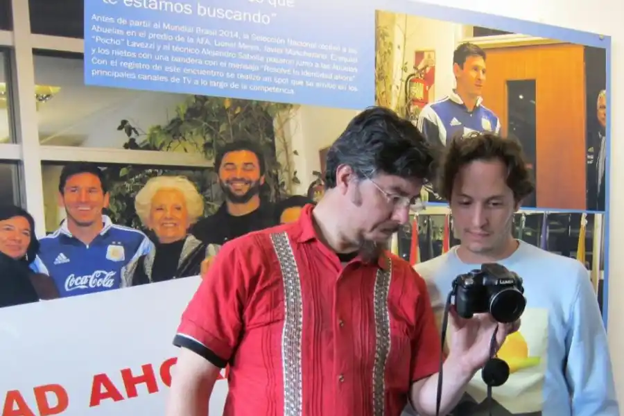 PROCESO DE DOCUMENTACIÓN. Los autores de “Noir Mondial 78”.