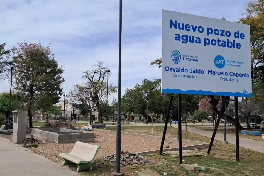 En barrio El Bosque denunciaron retraso en la inauguración de un pozo de agua