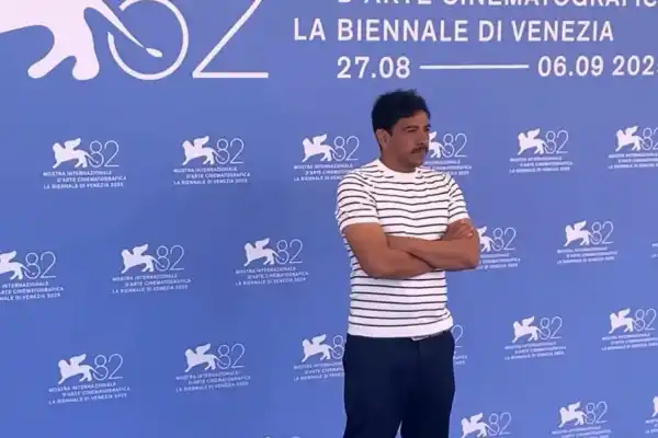 Fue una noche espectacular: la palabra del Negro Prina en el Festival de Venecia tras el estreno de la película que protagonizó