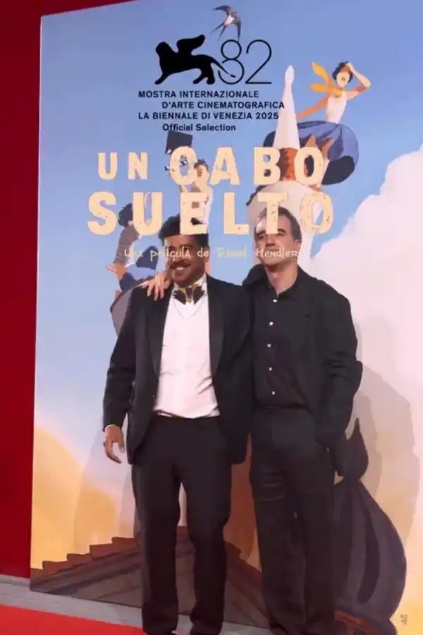 ALFOMBRA ROJA. Prina y Daniel Hendler durante el estreno de 