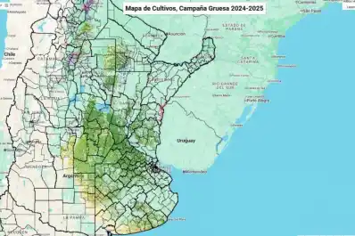 Presentan un mapa de cultivos digital para productores