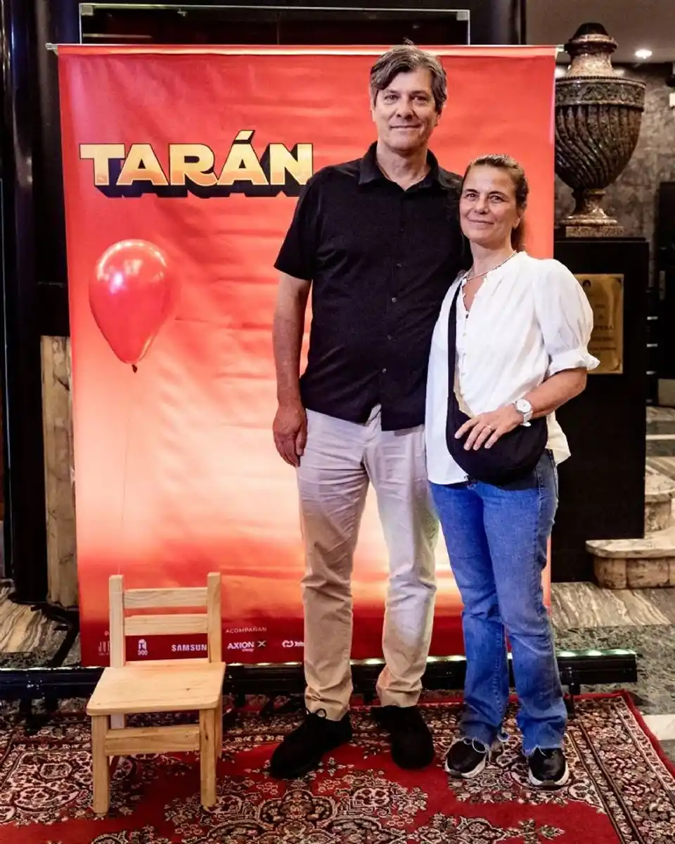 Mario Pergolini junto a su esposa Dolores Galán