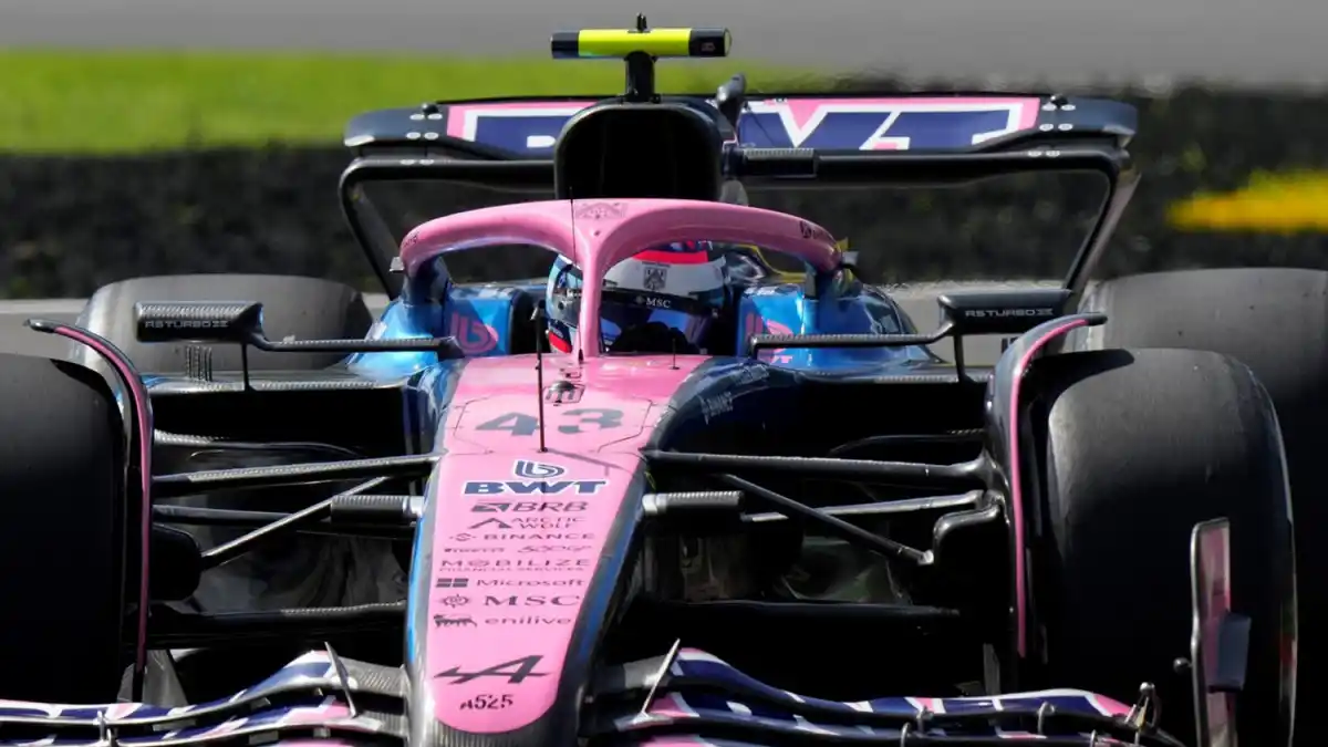 Franco Colapinto en Monza.