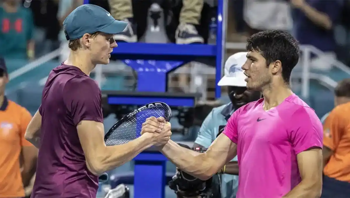 NUEVA ERA. Sinner y Alcaraz se cruzarán por sexta vez en una final, configurando la nueva rivalidad entre dos jugadores signados para marcar una nueva generación en el tenis mundial.