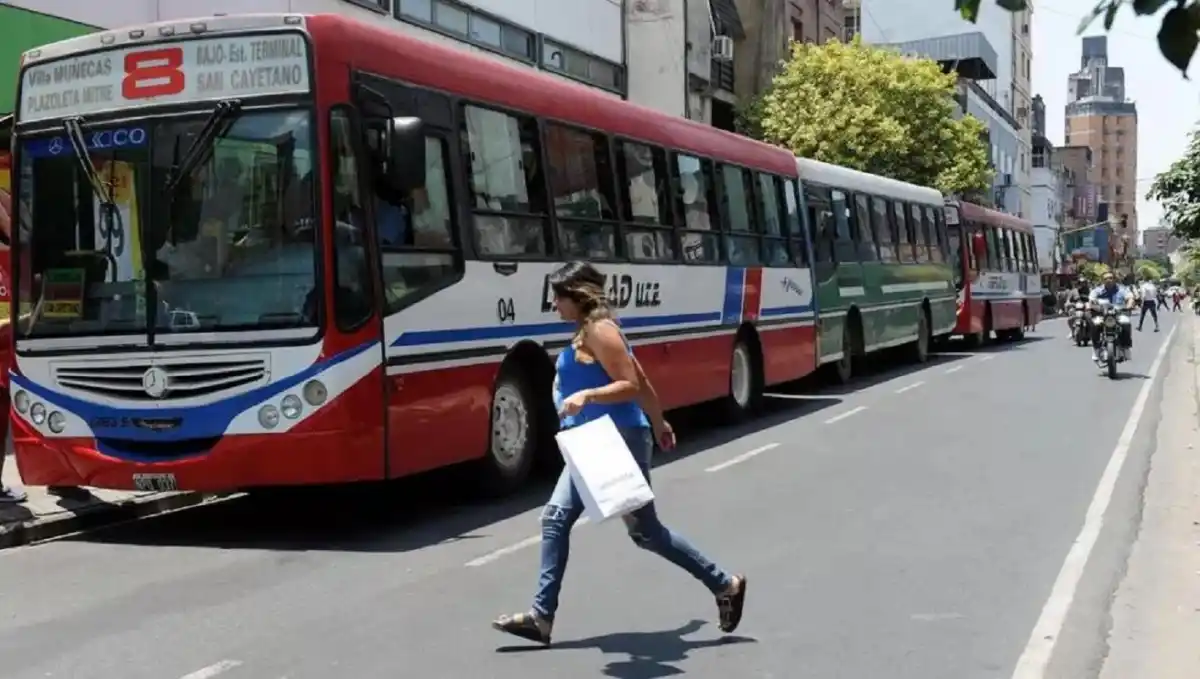 Transporte público: sin colectivos en la línea 8 y frecuencias limitadas en la 131
