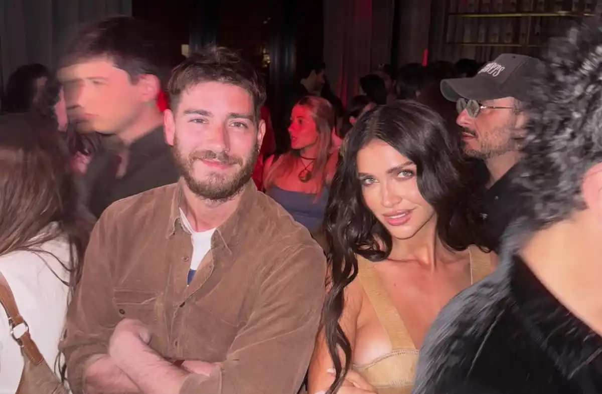 Entre las fotos que Zaira Nara subió de su cumpleaños, compartió una con DAlessandro.