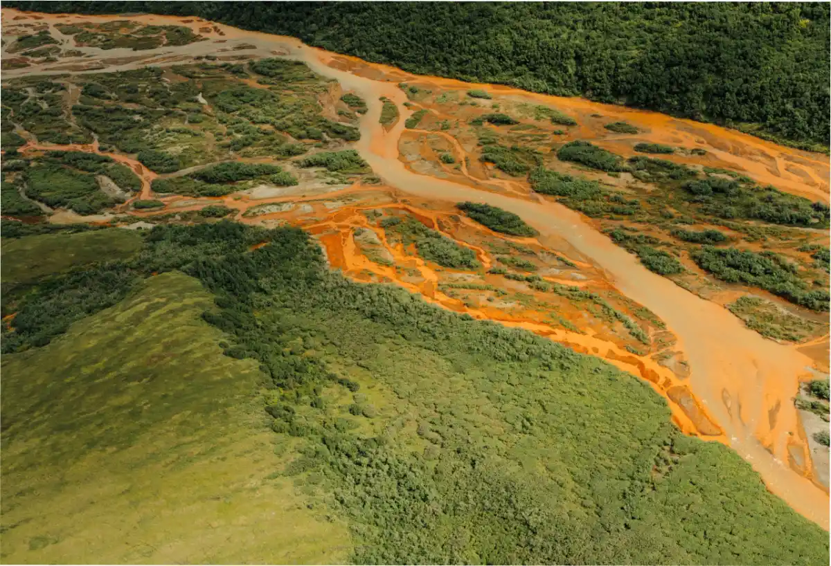 Los ríos de Alaska bajo las consecuencias del cambio climático.