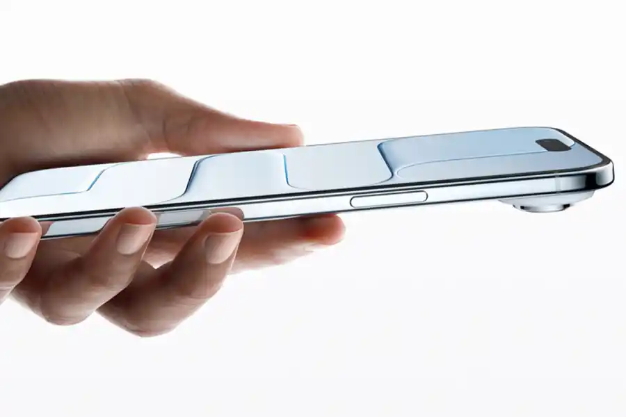 El nuevo Iphone Air, el más delgado de la historia de Apple. Foto: Apple