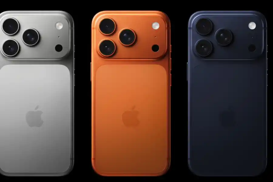 El nuevo Iphone 17 Pro, el más poderoso de la historia de Apple. Foto: Apple