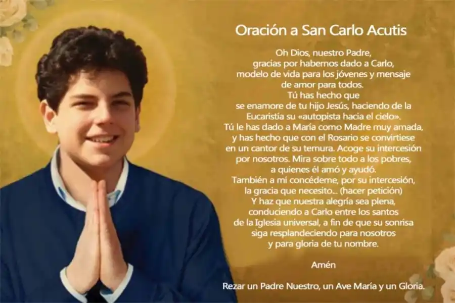 San Carlo Acutis: esta es la poderosa oración para pedir su intercesión