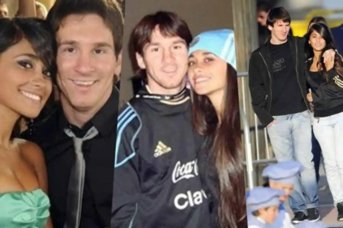 El impresionante antes y después de Antonela Roccuzzo: su evolución en fotos