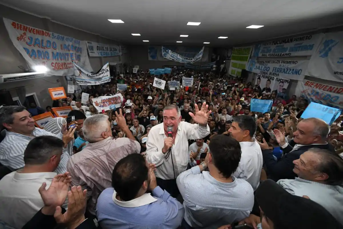 Jaldo encabezó un acto con el peronismo de Yerba Buena unido