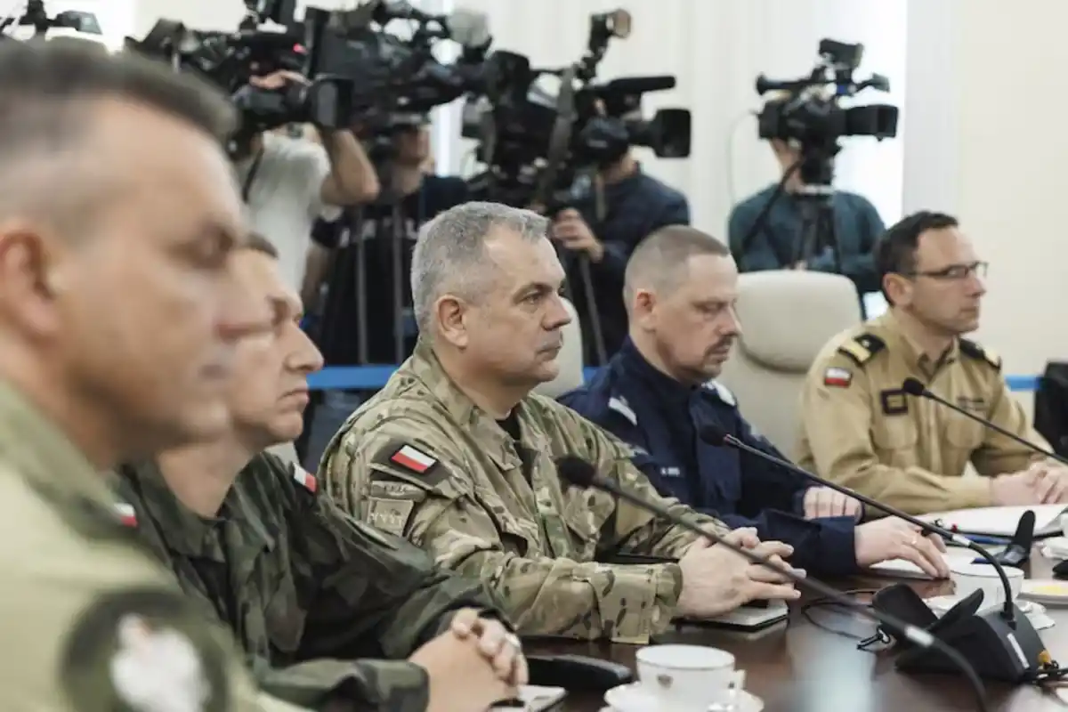 Reunión clave del ejército en Polonia.