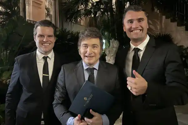 Javier Milei despidió en redes a Charlie Kirk, el activista trumpista asesinado en Estados Unidos