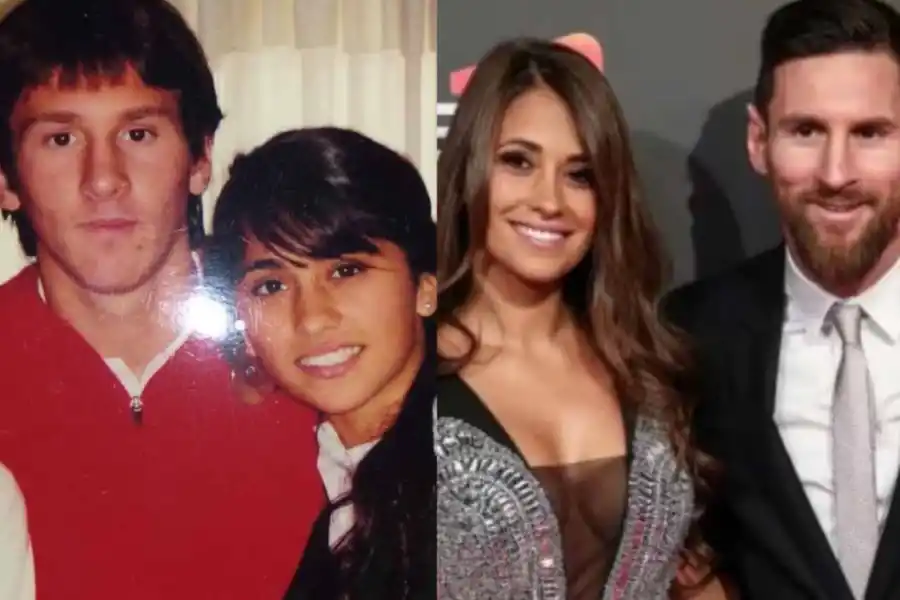 El impresionante antes y después de Antonela Roccuzzo: su evolución en fotos
