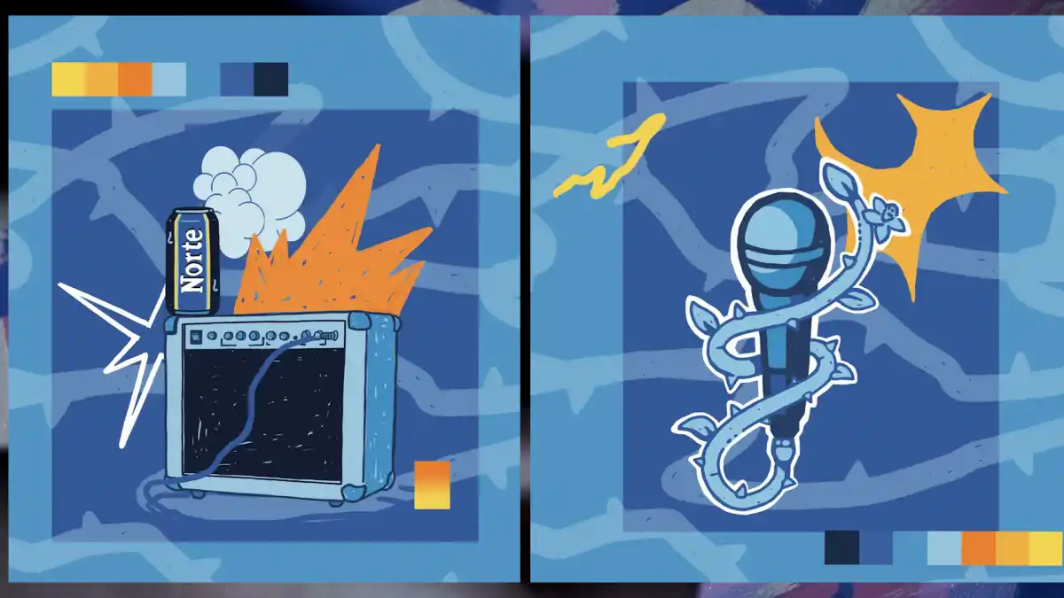 Una muralista le imprimió identidad regional al Norte Rock