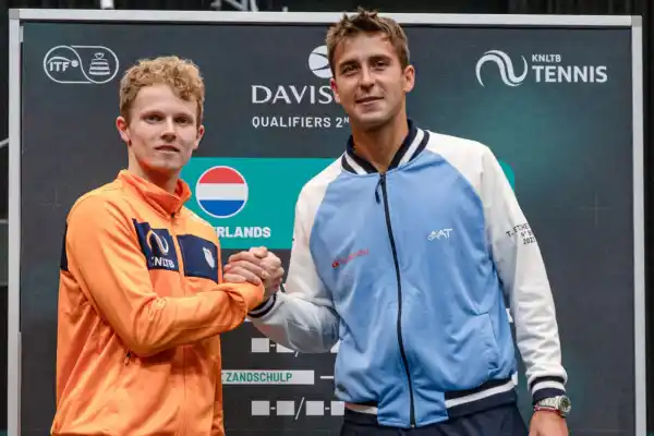 Copa Davis: Etcheverry abrirá la serie frente a De Jong, en Países Bajos