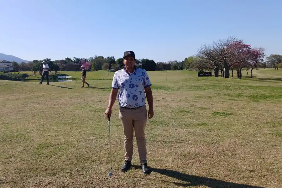 ELOGIOS. Gustavo Silvero valoró el prestigio y el nivel que ofrece el Abierto del Norte. 